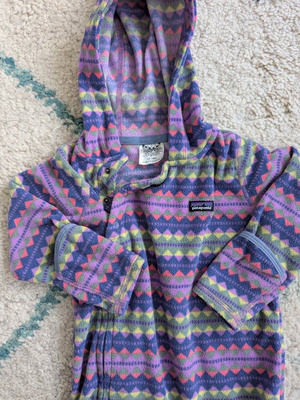 Patagonia Micro D Fleece Bunting (12-18mos)